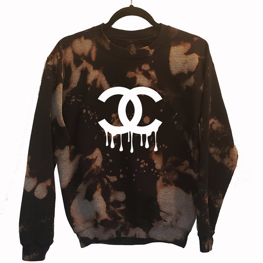 Chanel Tie Dye Sweatshirt