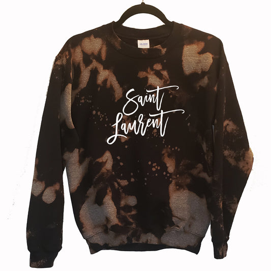 Saint Laurent Tie Dye Sweatshirt