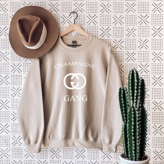 Champagne Gang Sweatshirt
