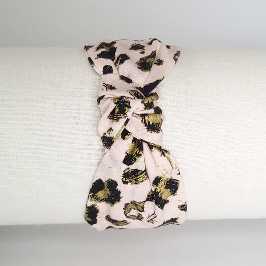 Blush Cheetah Headband