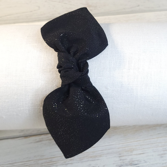 Gold Sparkle Top Knot