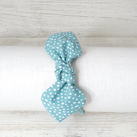 Polka Dot Top Knot